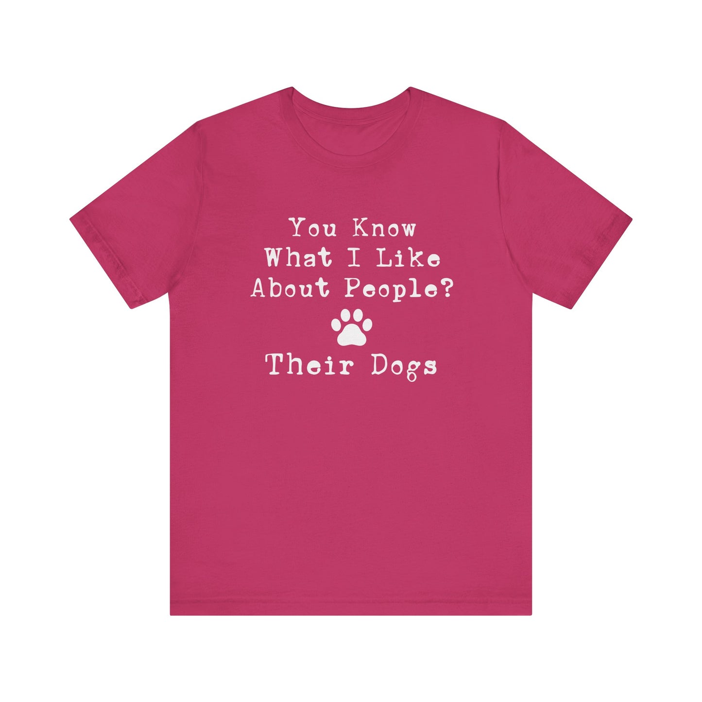 T-Shirt - Animal Lover - People's Dogs (1b)