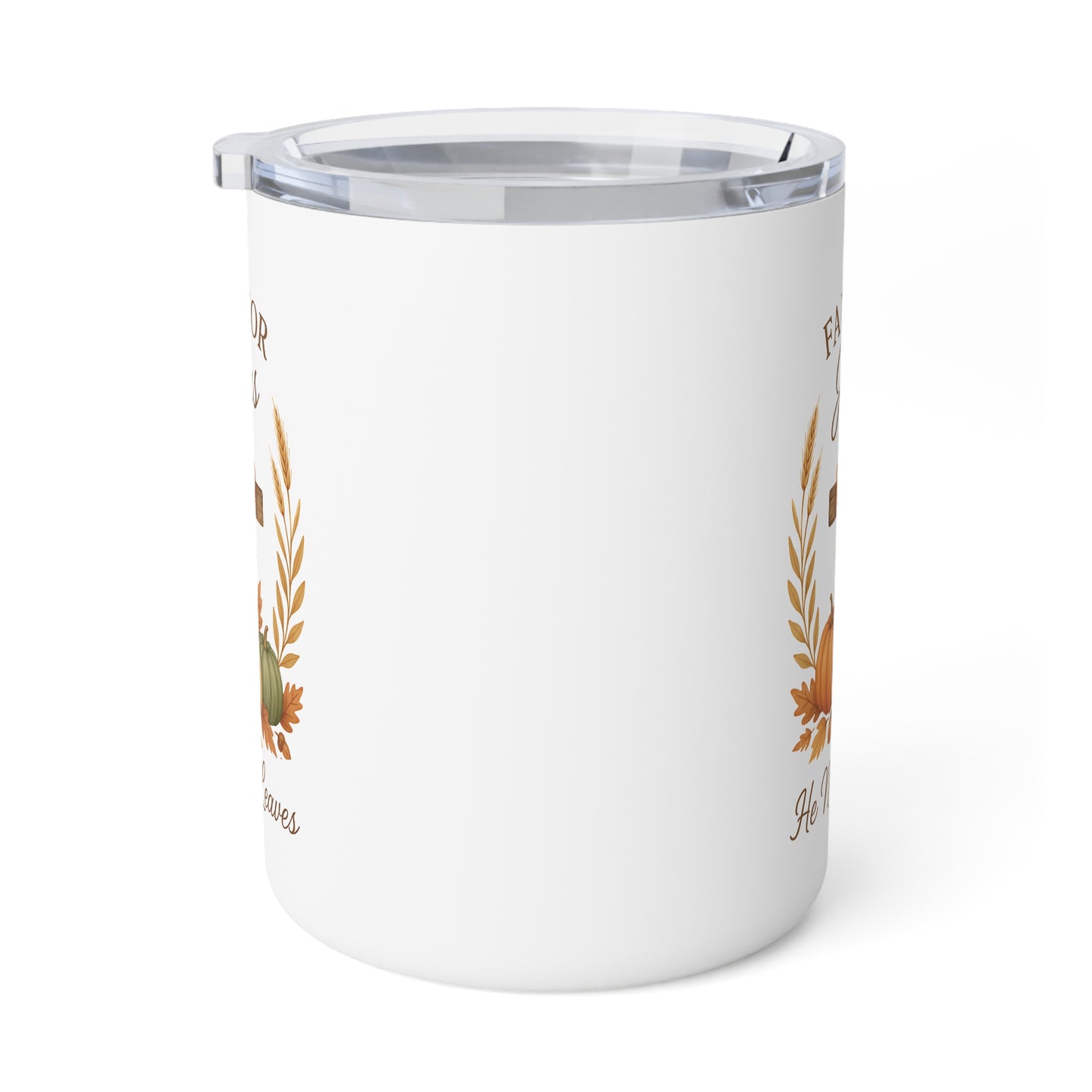 Insulated Mug - Faith - Fall for Jesus (01 Autumn)