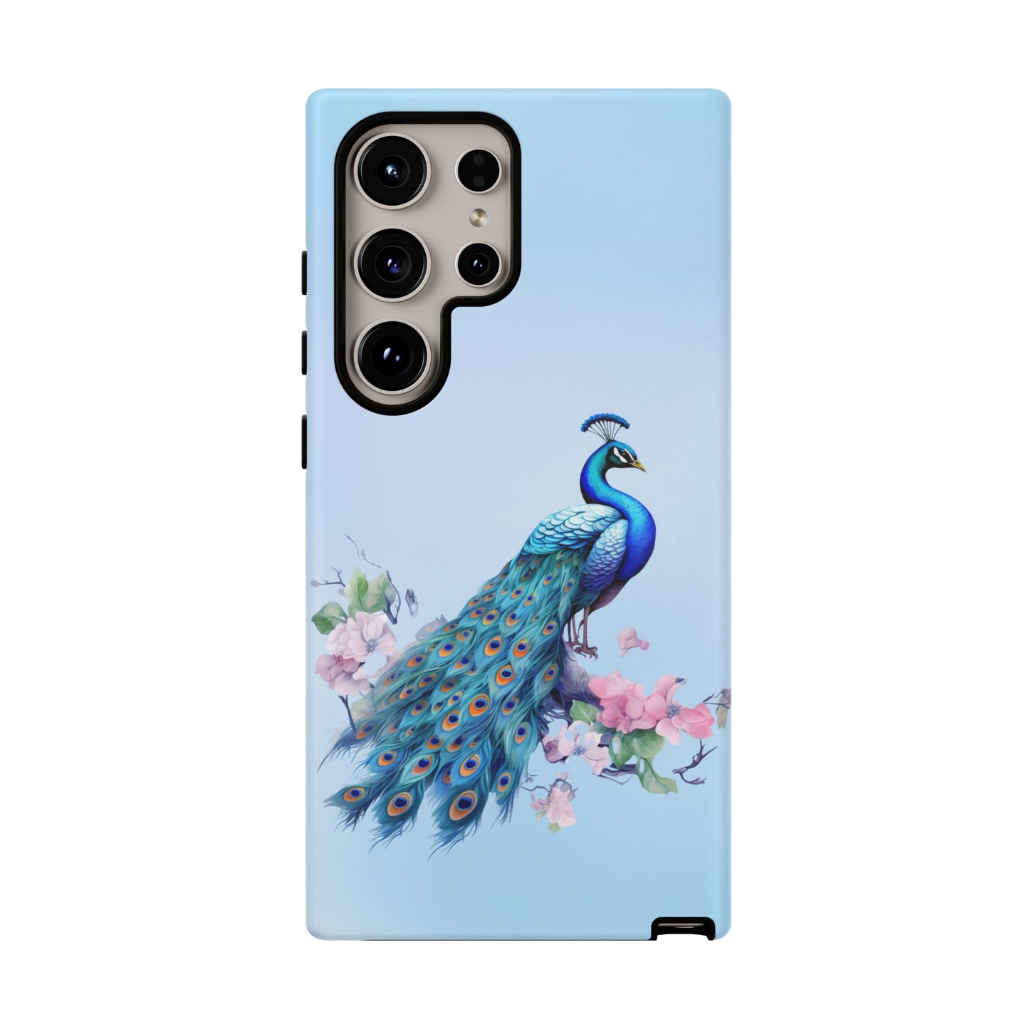 Tough Cell Phone Case - Animal - Peacock (1)