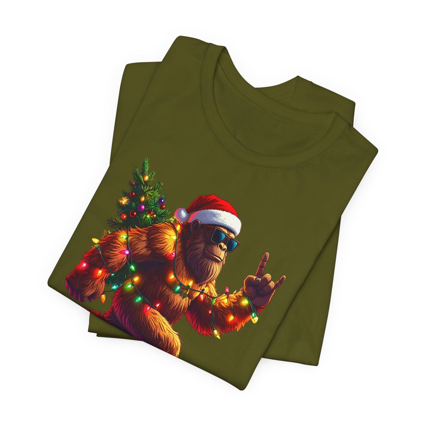 T-shirt - Christmas - Sasquatch (01)