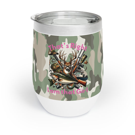 Wine Tumbler - Hunter - I am that Girl (1)