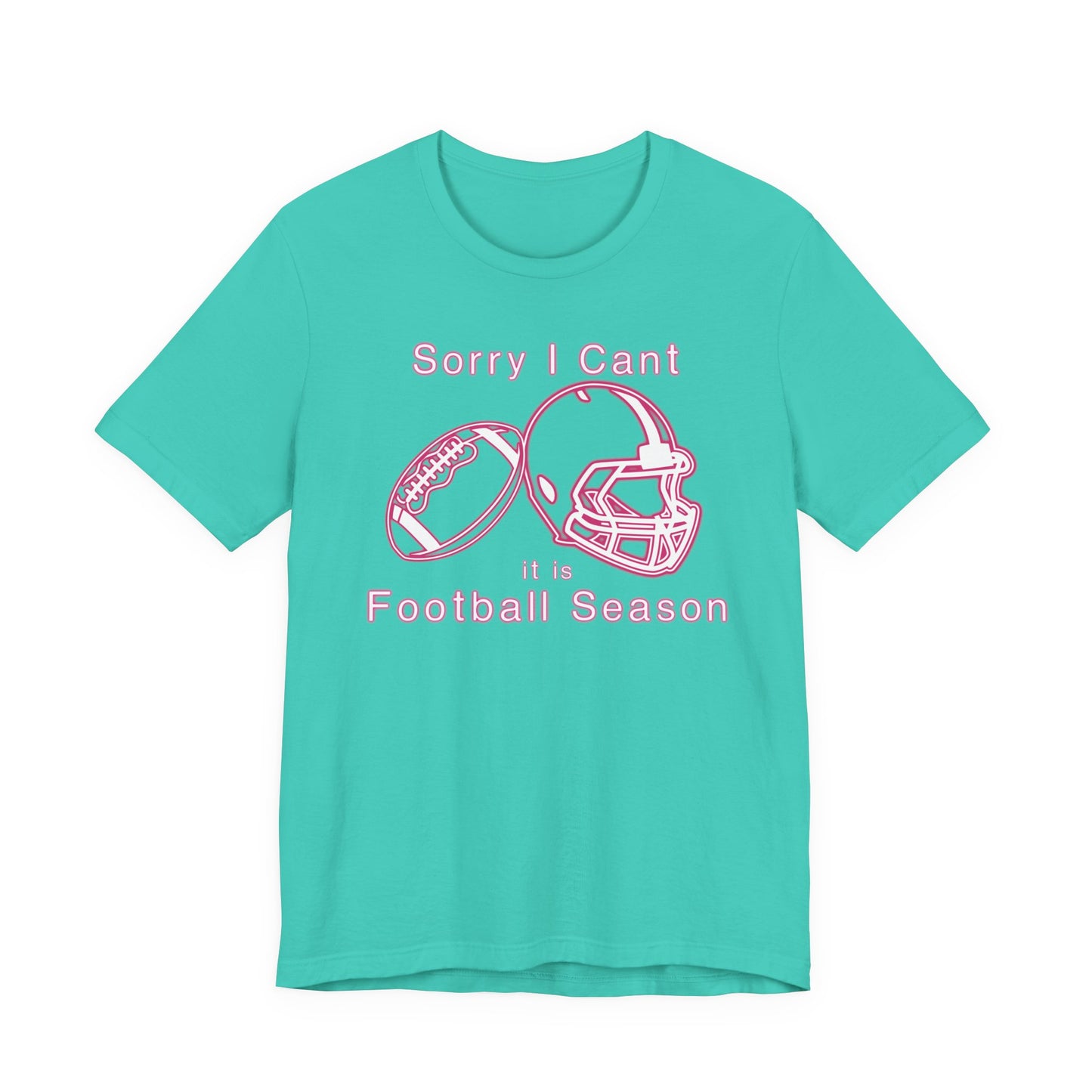 T-shirt - Football - Sorry I Cant (01a)