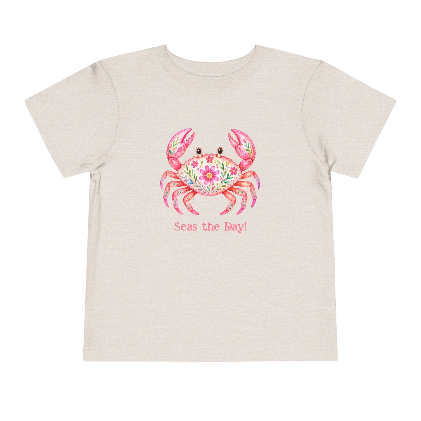 Toddler Tee - Animal - Seas the Day Crab (01)