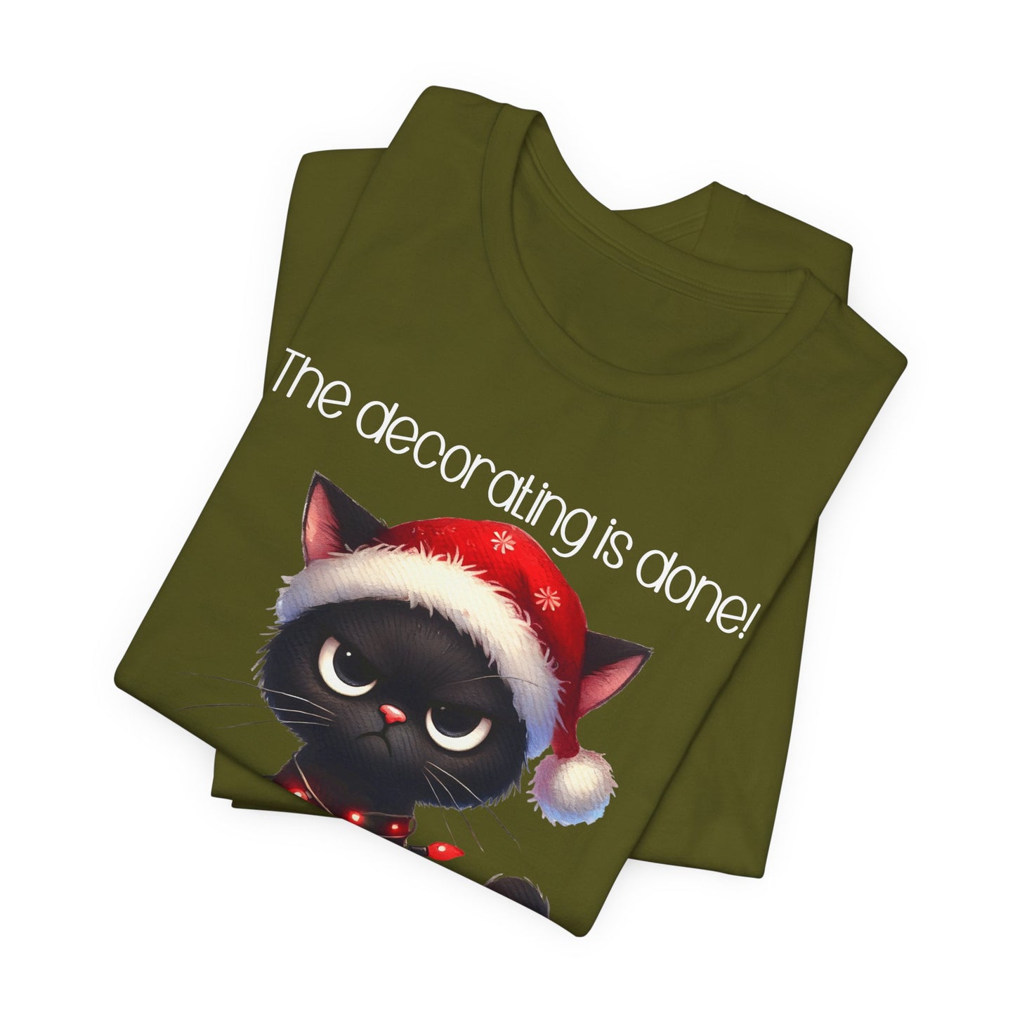T-shirt - Christmas - Decorating Done (1b)