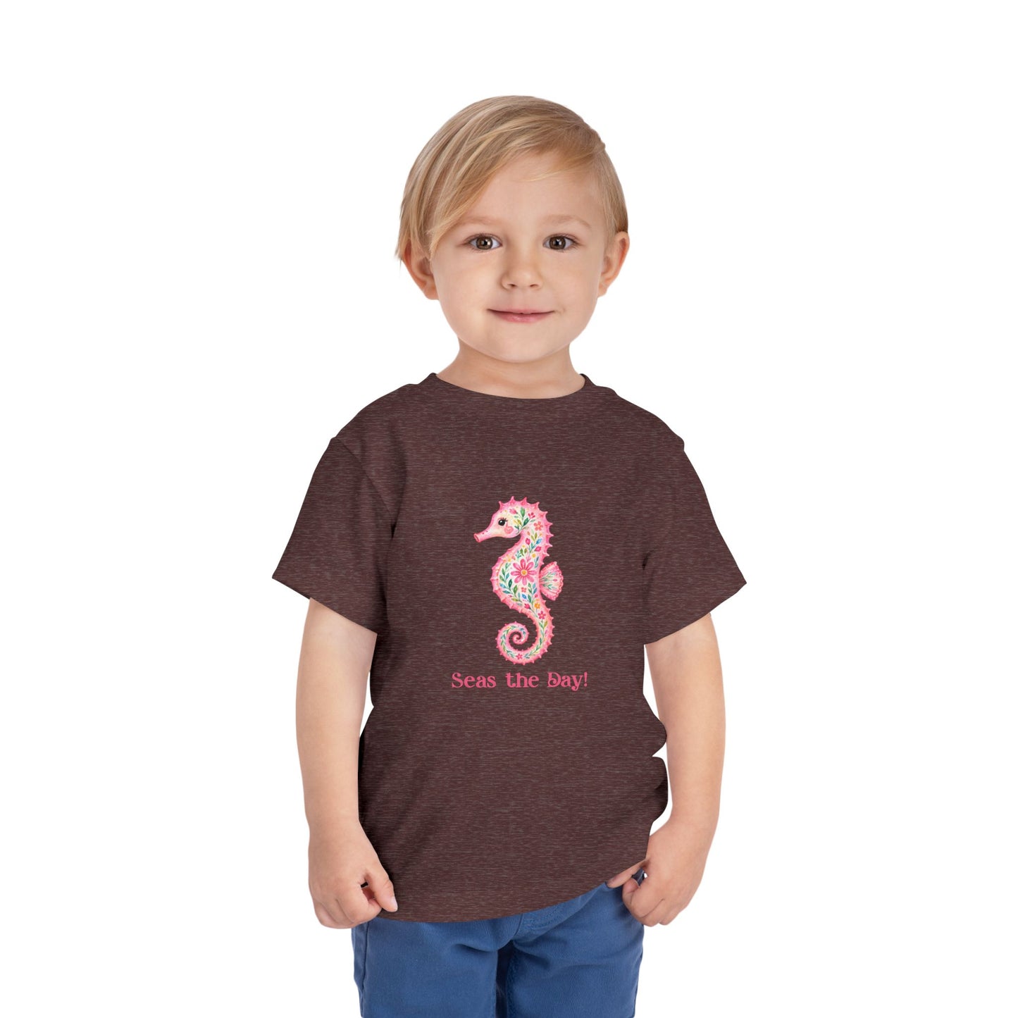 Toddler Tee - Animal - Seas the Day Sea Horse (01)