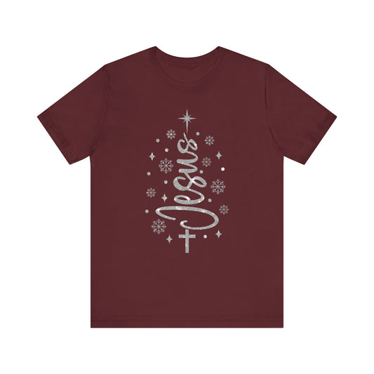 T-shirt - Christmas - Jesus Tree (01a)