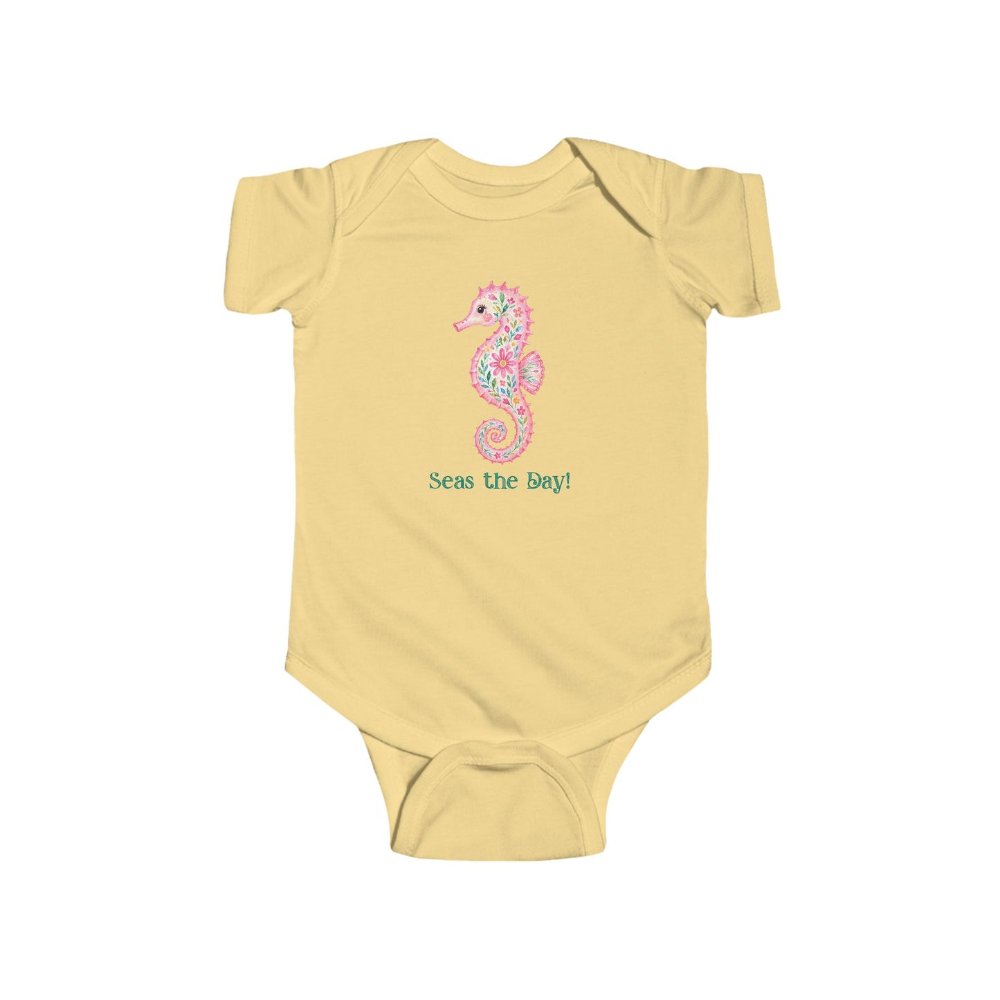 Onesie - Animal - Seas the Day Seahorse (01)