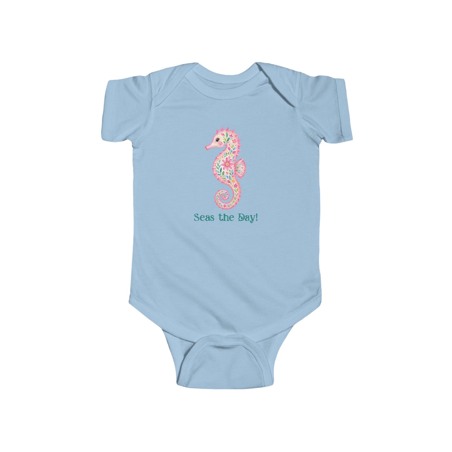 Onesie - Animal - Seas the Day Seahorse (01)
