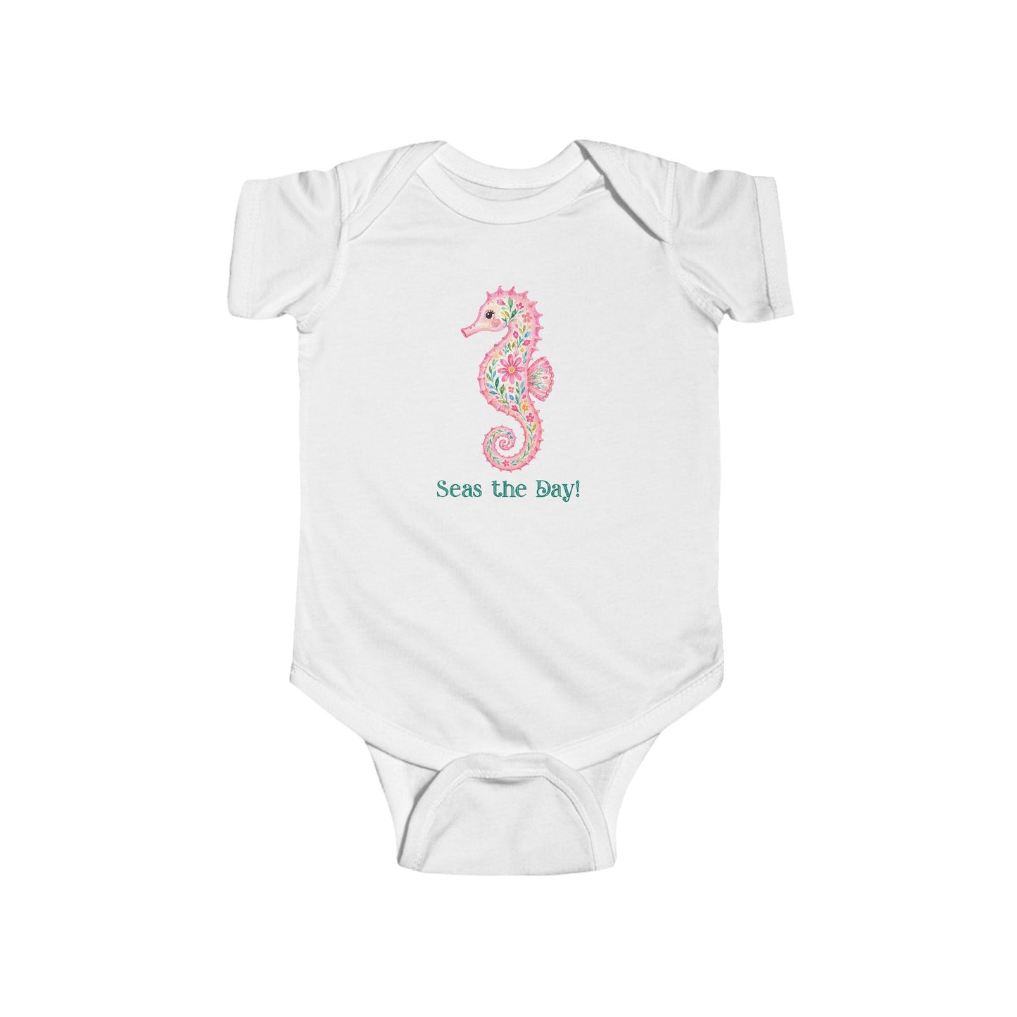 Onesie - Animal - Seas the Day Seahorse (01)