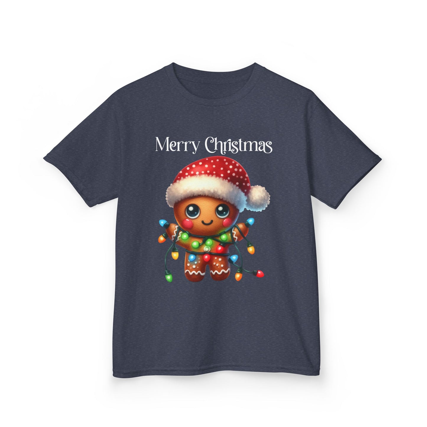 Child Tee - Christmas - Gingerbread - Merry Christmas (02a)