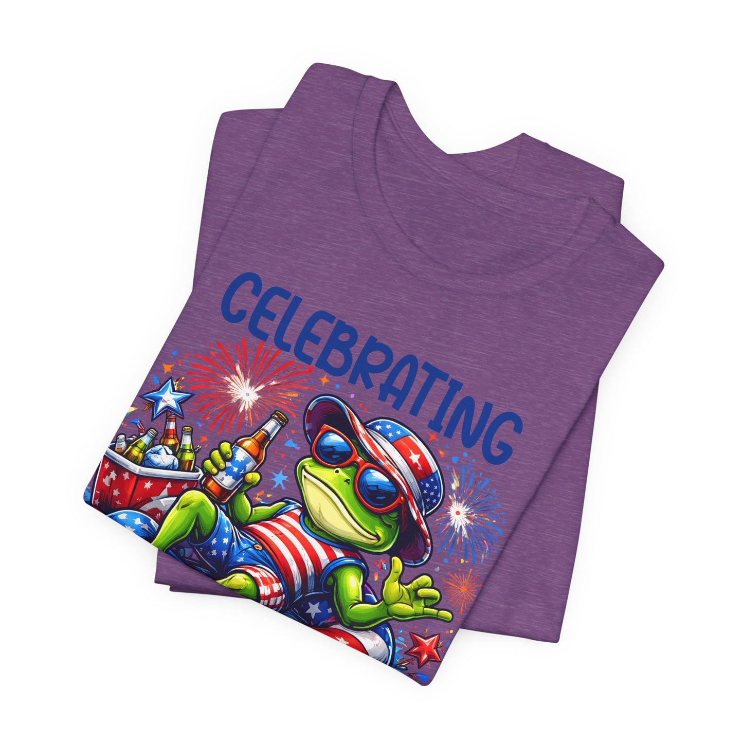 T-Shirt - American - Celebrating America Frog 01