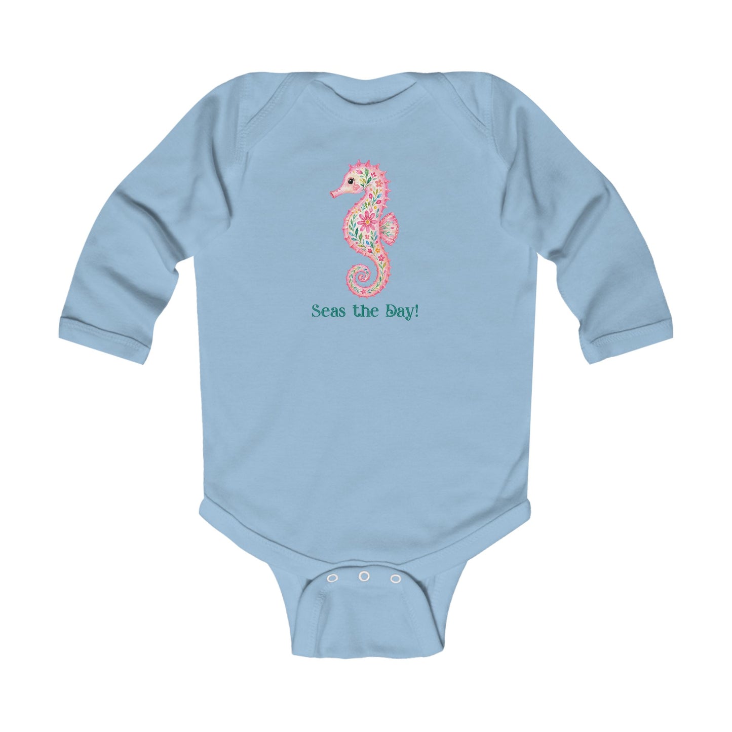 Onesie - Animal - Seas the Day Seahorse (01)