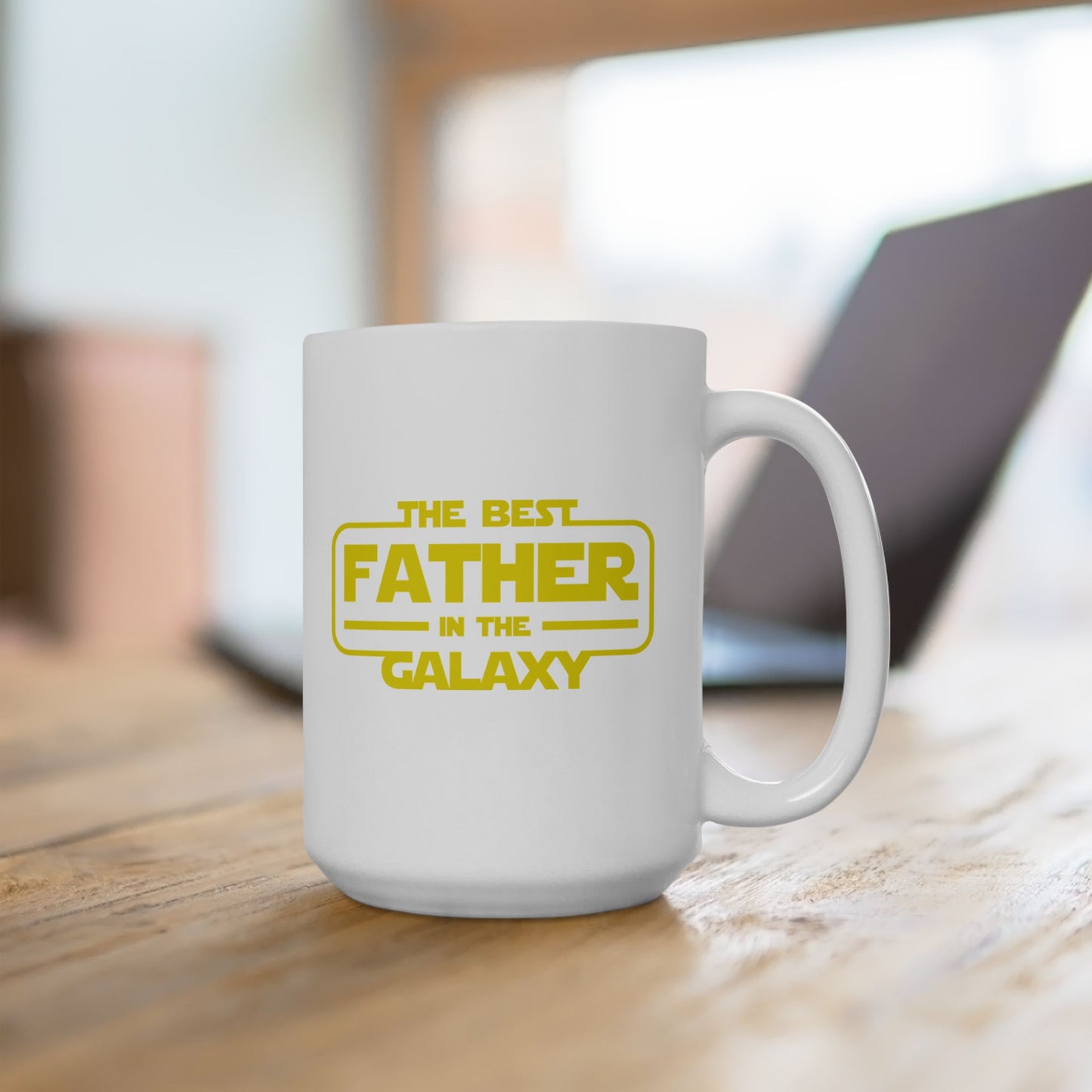 Ceramic Mug - Dad - Best Father in Galaxy (1)