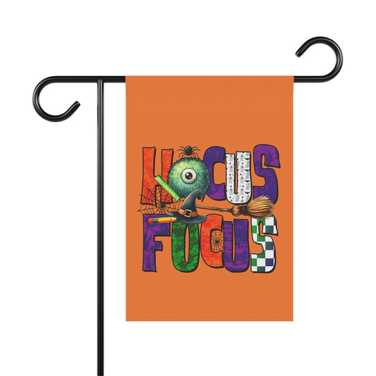 Garden Flag - Teacher / Halloween - Hocus Focus (01a)