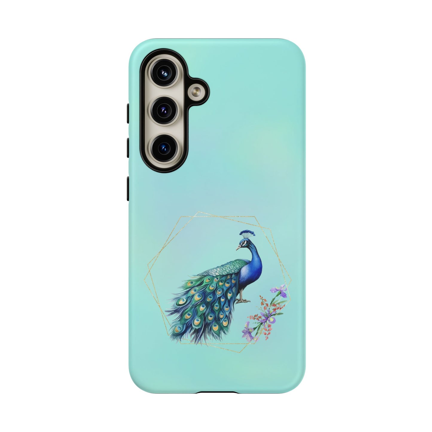 Tough Cell Phone Case - Animal - Peacock (2)