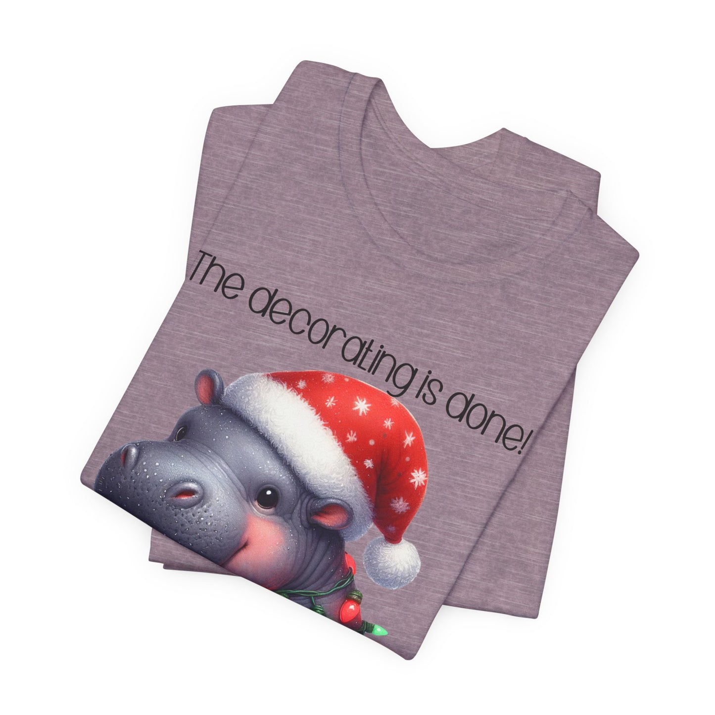 T-shirt - Christmas - Decorating Done (6a)