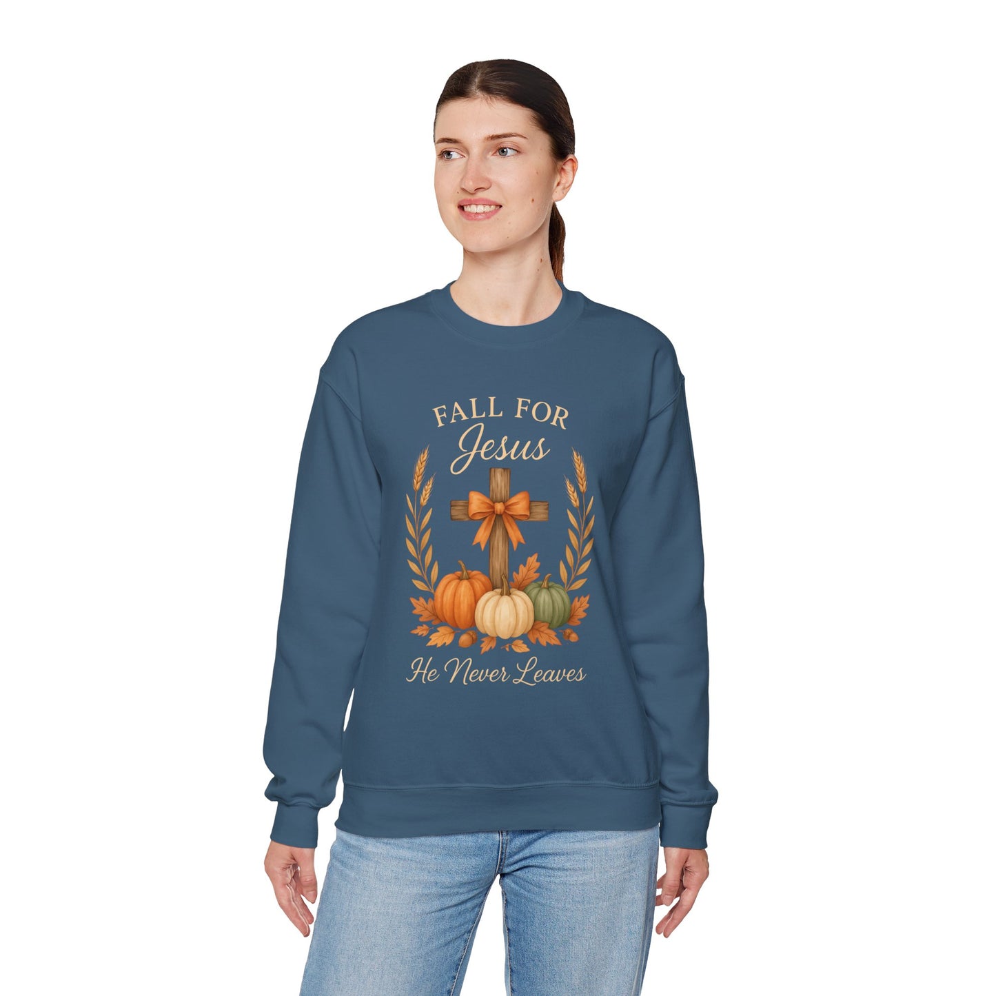 Sweatshirt - Faith -  Fall for Jesus (01 Autumn)
