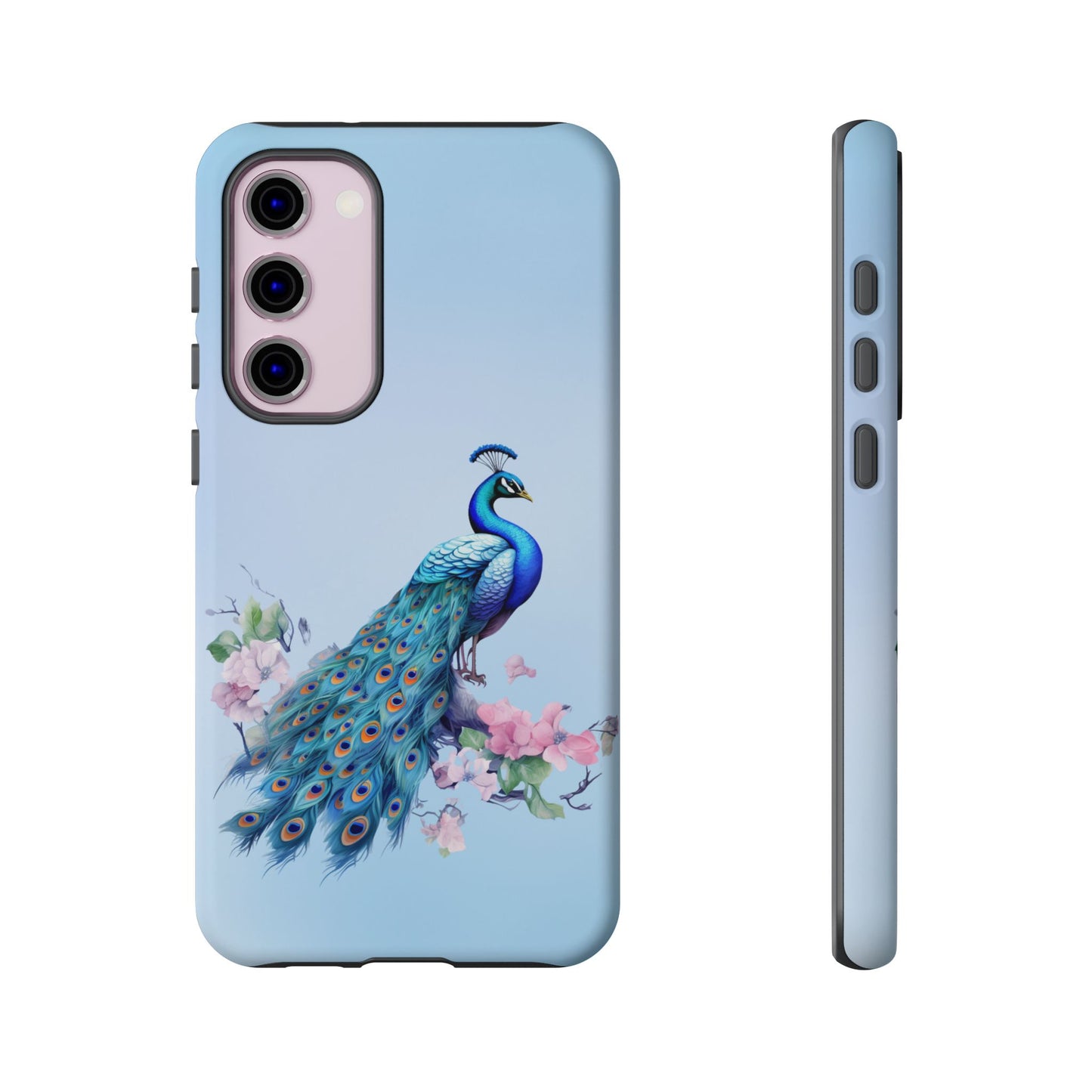 Tough Cell Phone Case - Animal - Peacock (1)