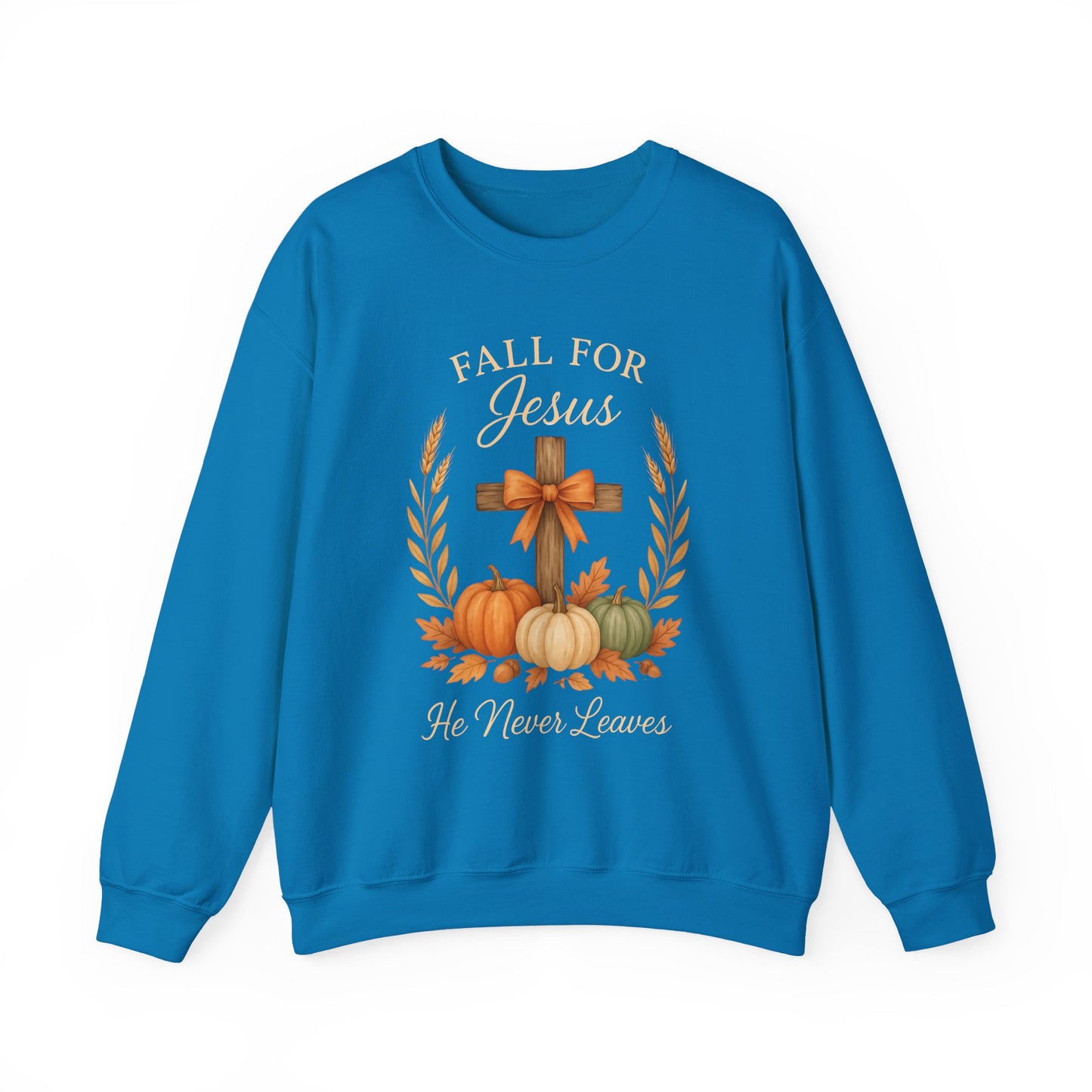 Sweatshirt - Faith -  Fall for Jesus (01 Autumn)