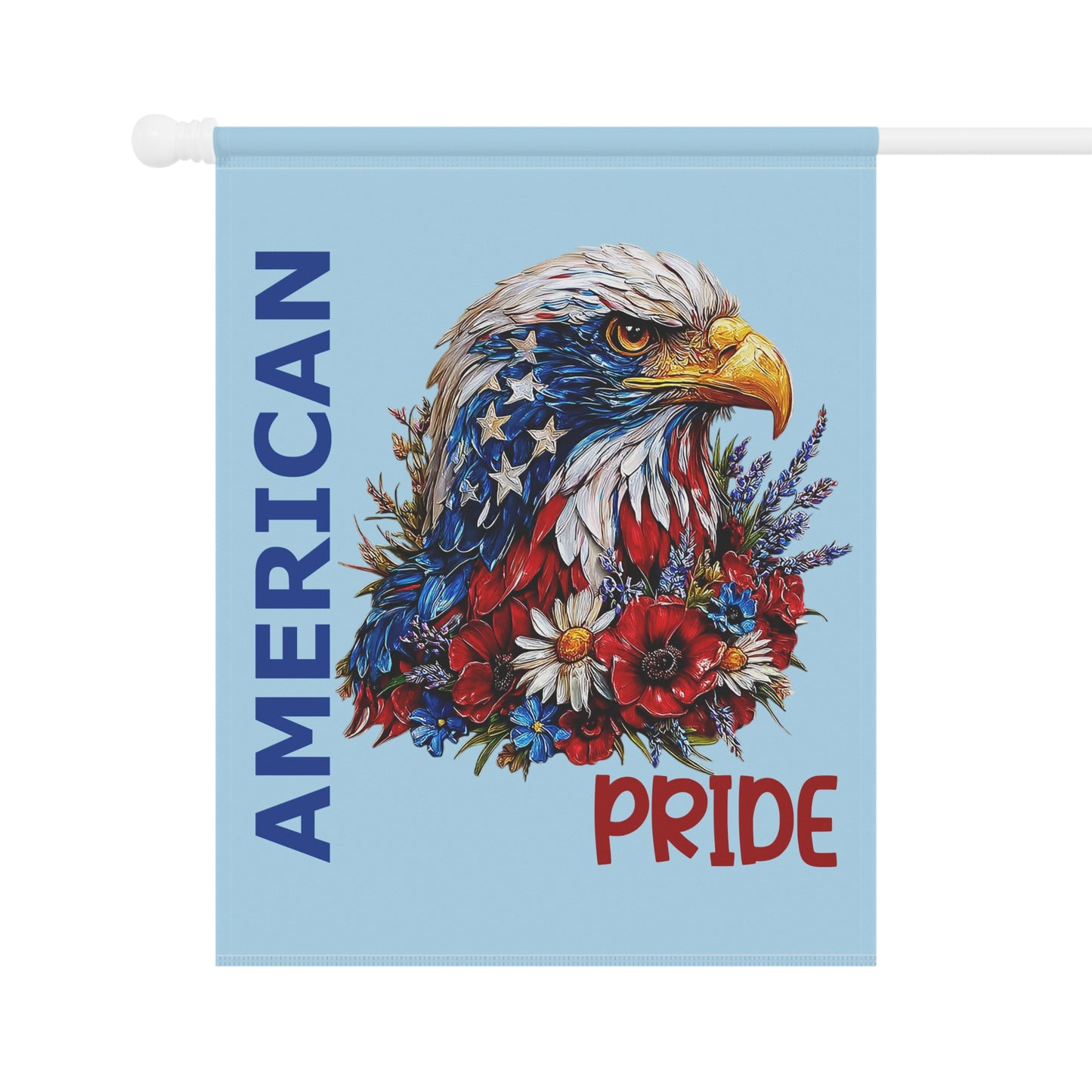 Garden Flag - Season -  American Pride Eagle (01)