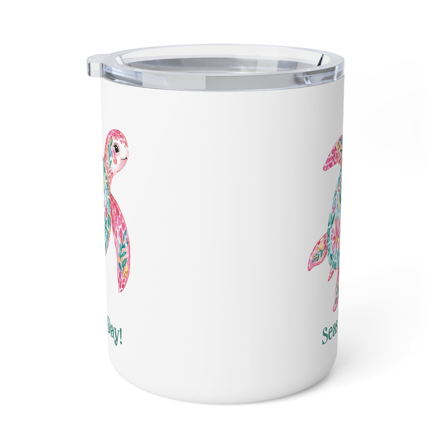 Insulated Mug - Animal - Seas the Day Turtle (01)