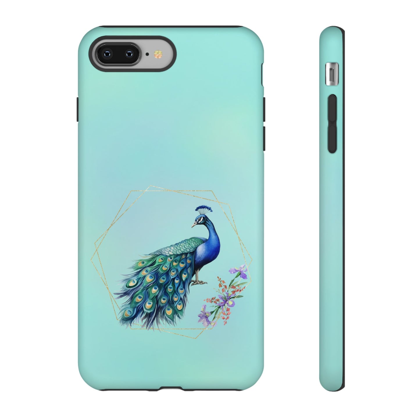 Tough Cell Phone Case - Animal - Peacock (2)