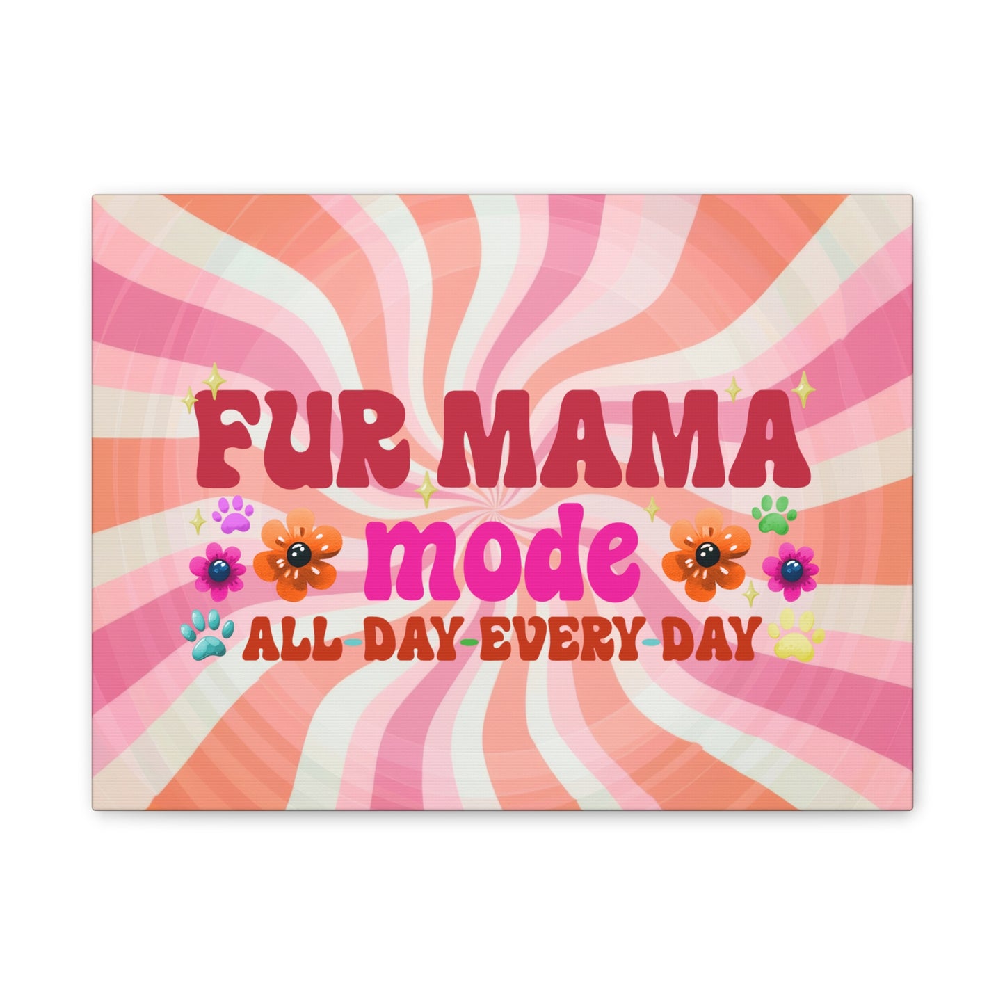 Canvas Art - Fur Mama