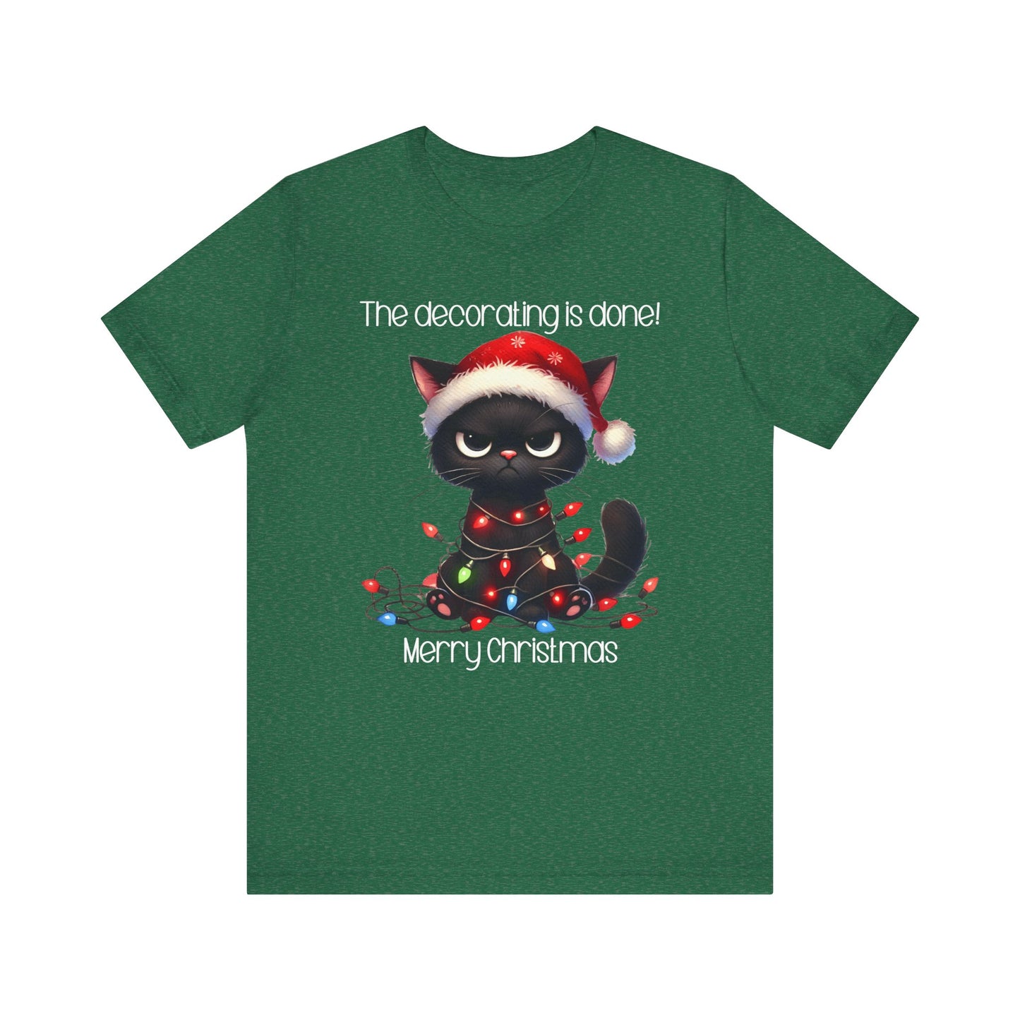 T-shirt - Christmas - Decorating Done (1b)