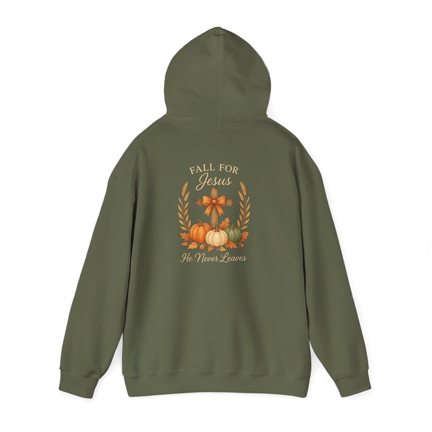 Heavy Blend Hoodie - Faith -  Fall for Jesus (01 Autumn)