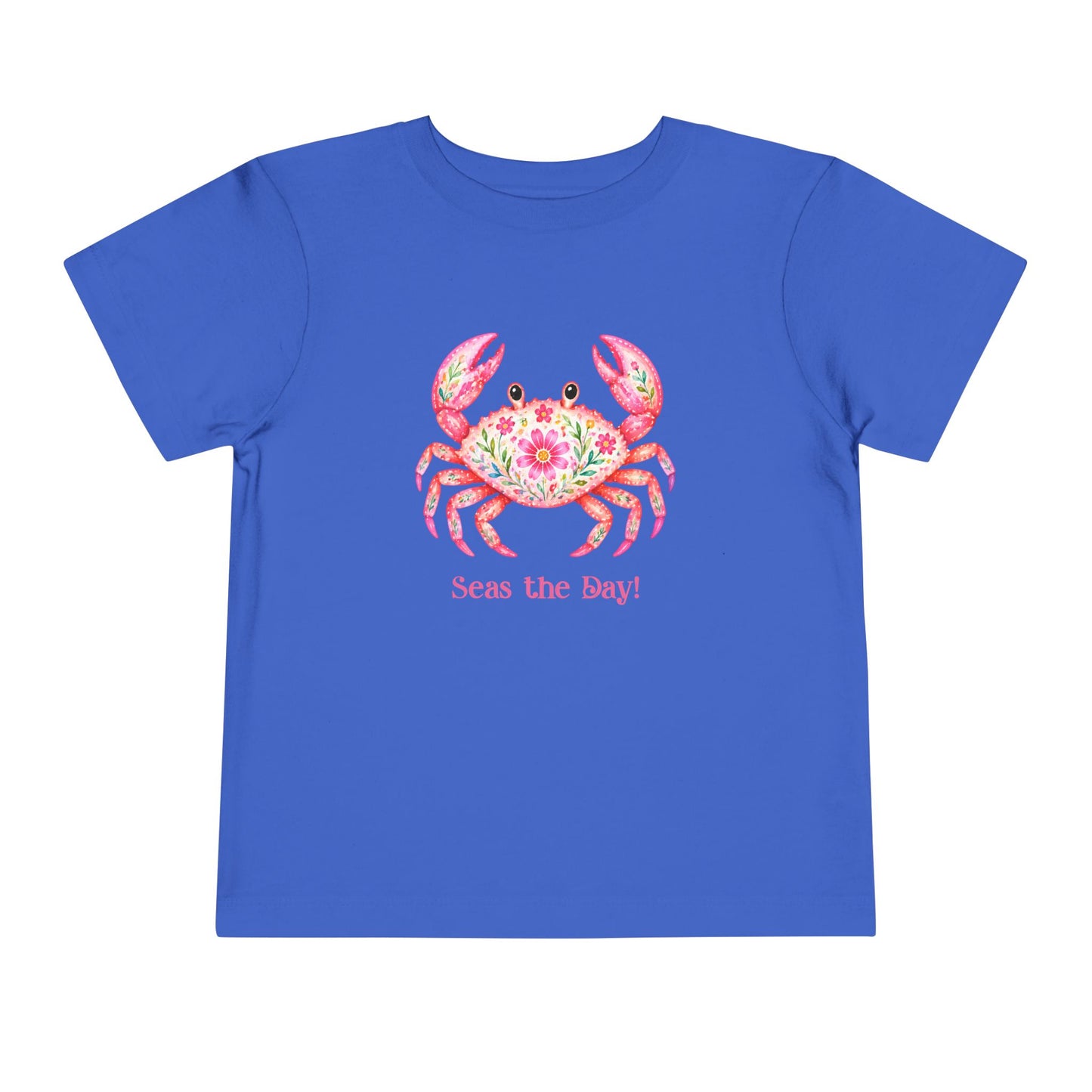 Toddler Tee - Animal - Seas the Day Crab (01)