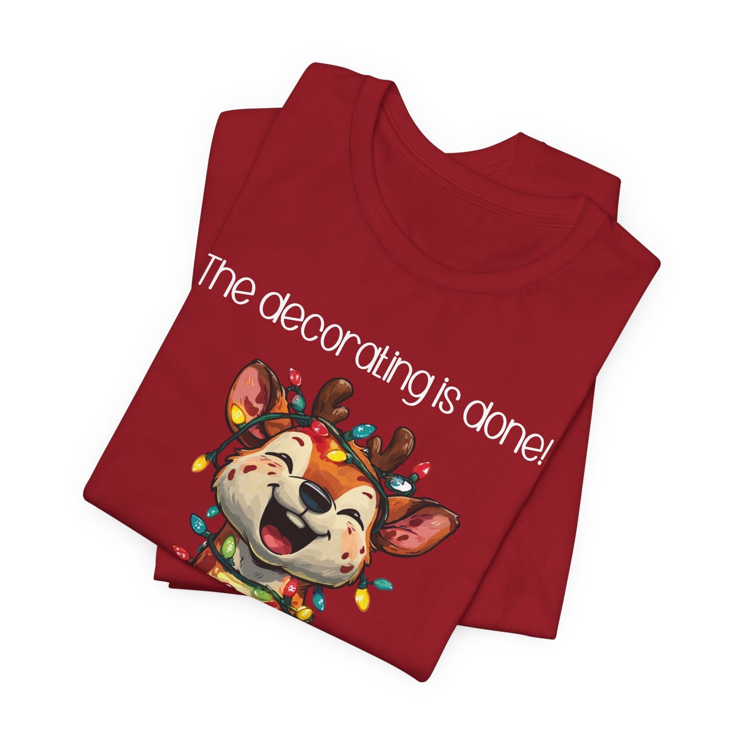 T-shirt - Christmas - Decorating Done (2b)