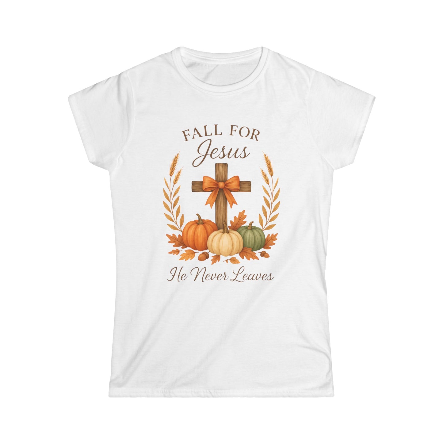 Female T-Shirt - Faith - Fall for Jesus (01 Autumn)