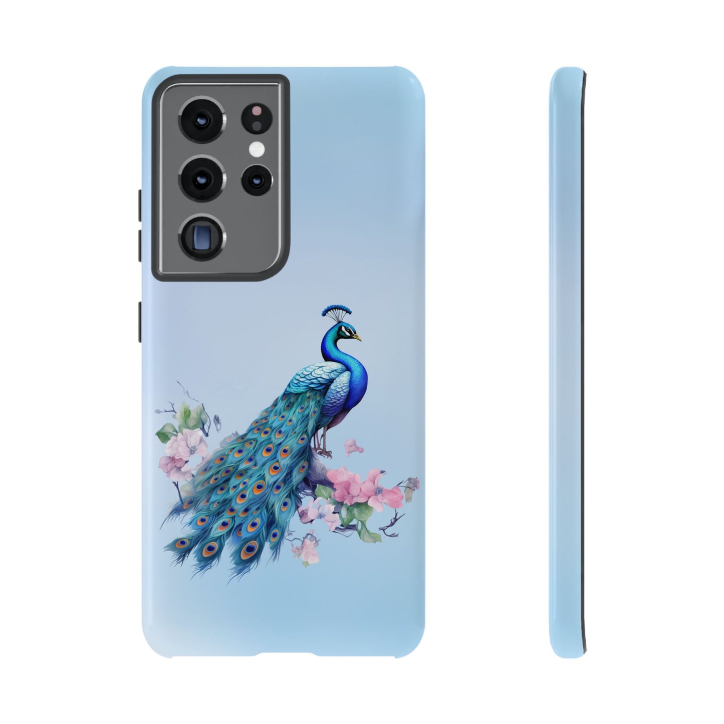 Tough Cell Phone Case - Animal - Peacock (1)