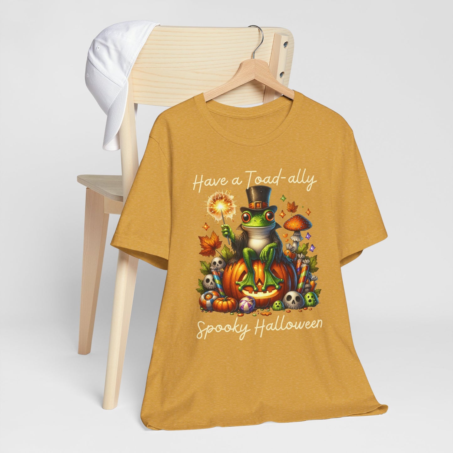 T-shirt - Halloween - Toad-ally Spooky Halloween (01b)