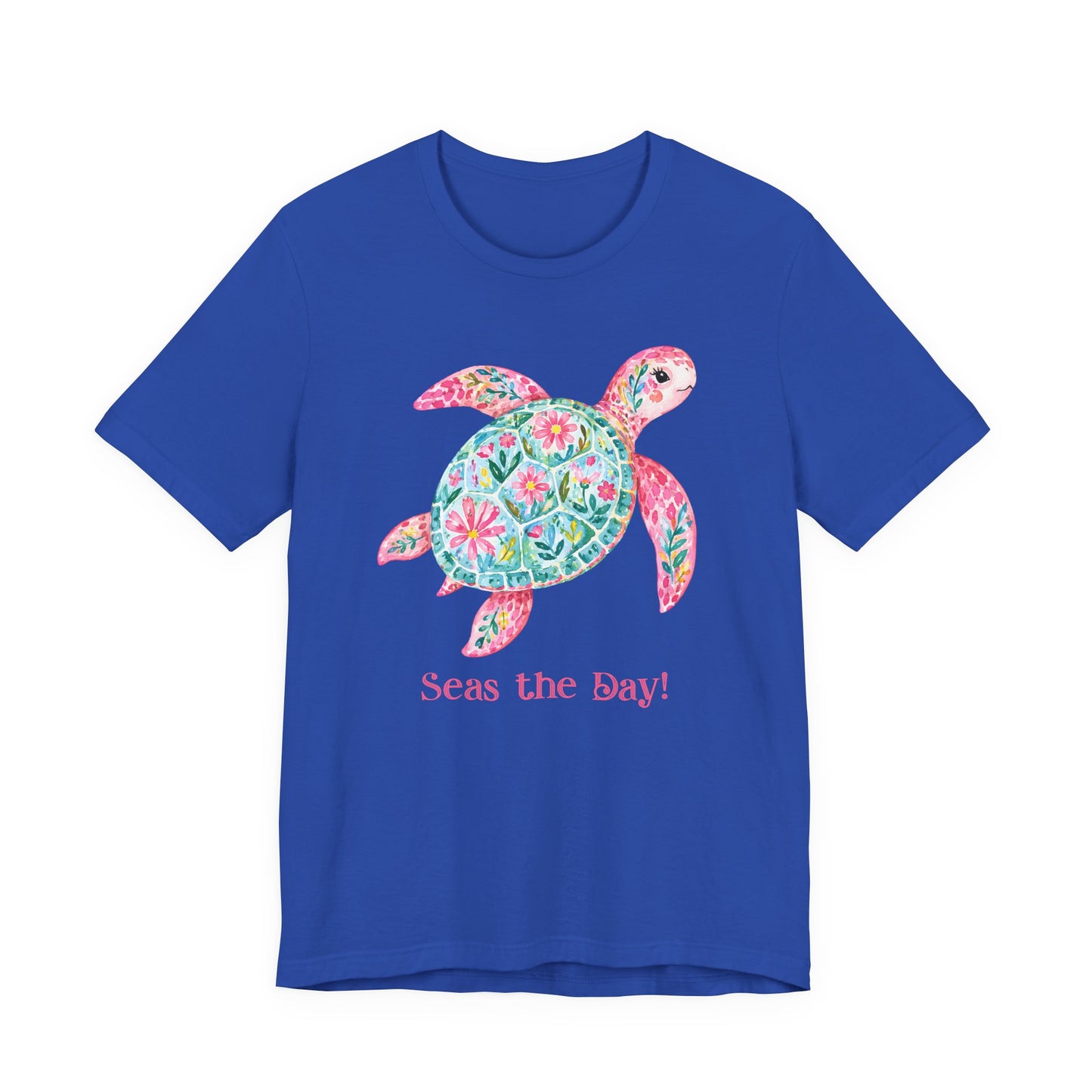 T-Shirt - Animal - Seas the Day Turtle (01)