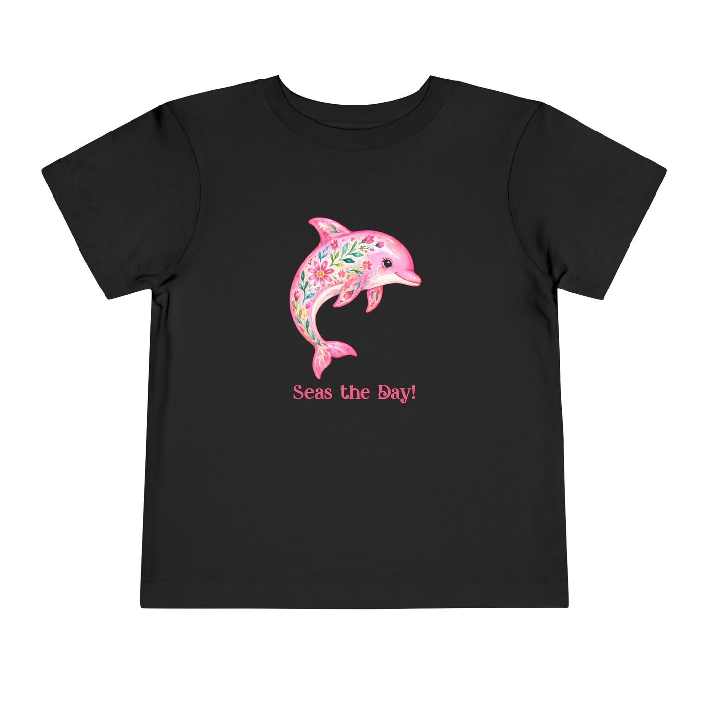 Toddler Tee - Animal - Seas the Day Dolphin (01)