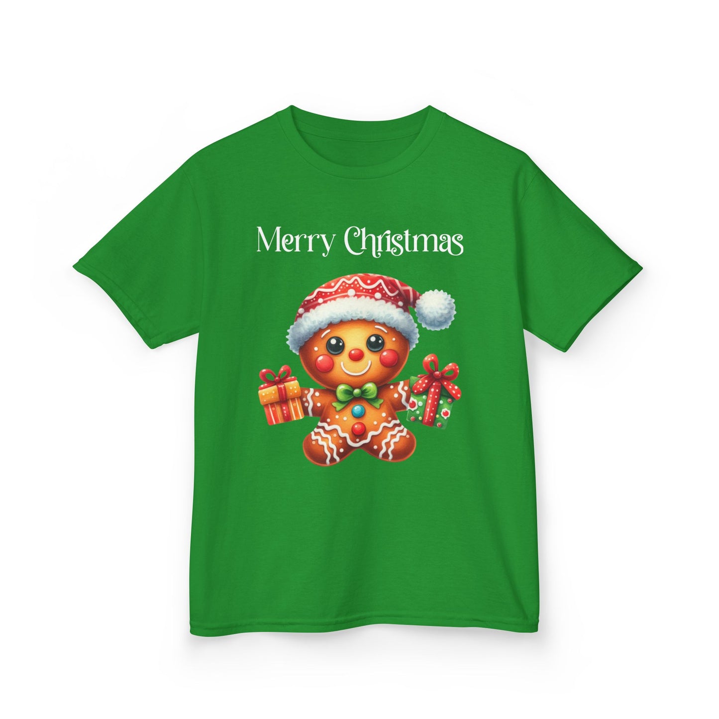 Child Tee - Christmas - Gingerbread - Merry Christmas (01a)
