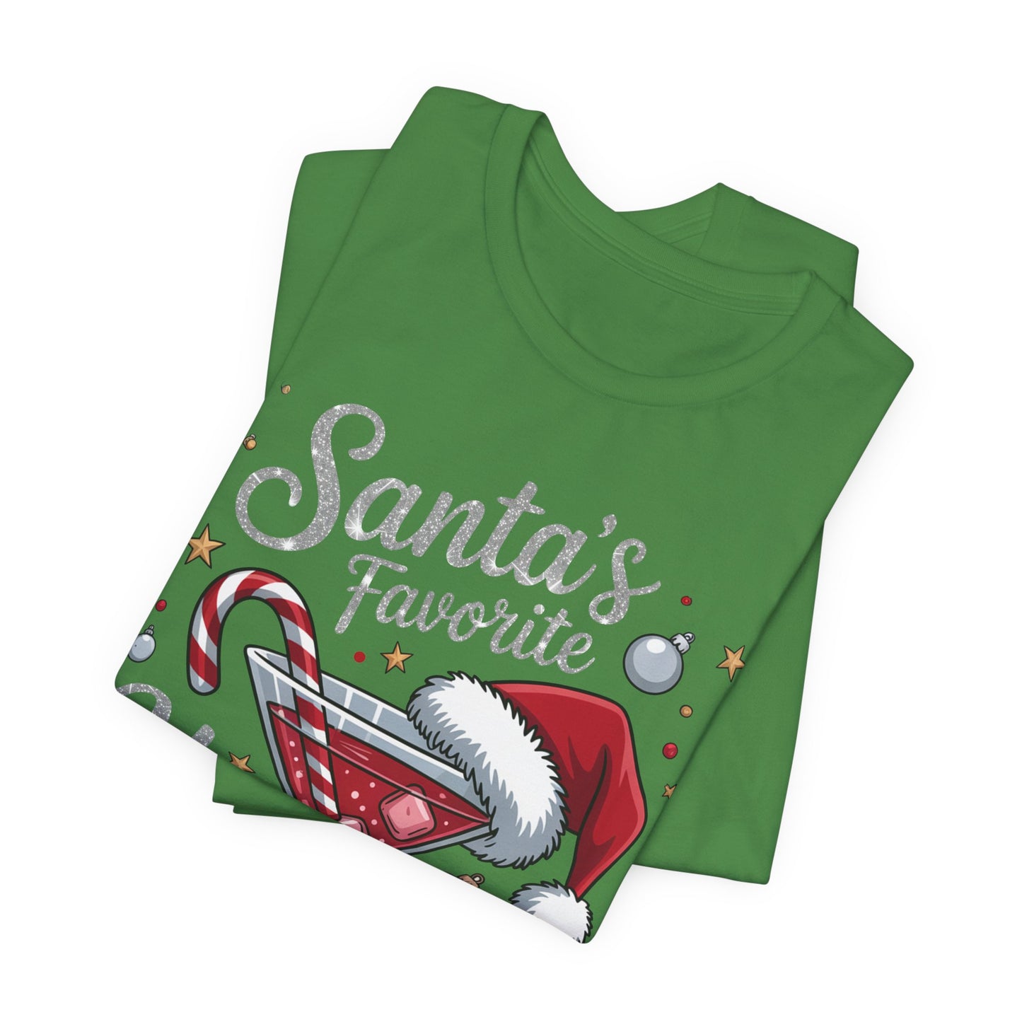 T-shirt - Christmas - Santa's Fav. Hot Mess (01)