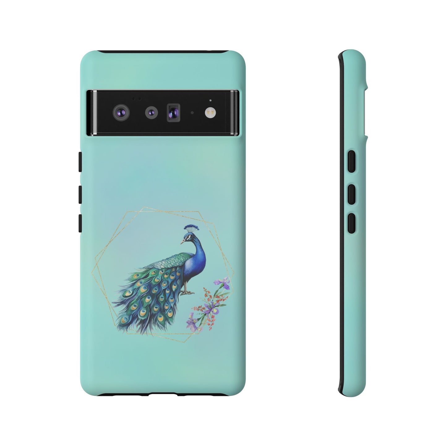 Tough Cell Phone Case - Animal - Peacock (2)