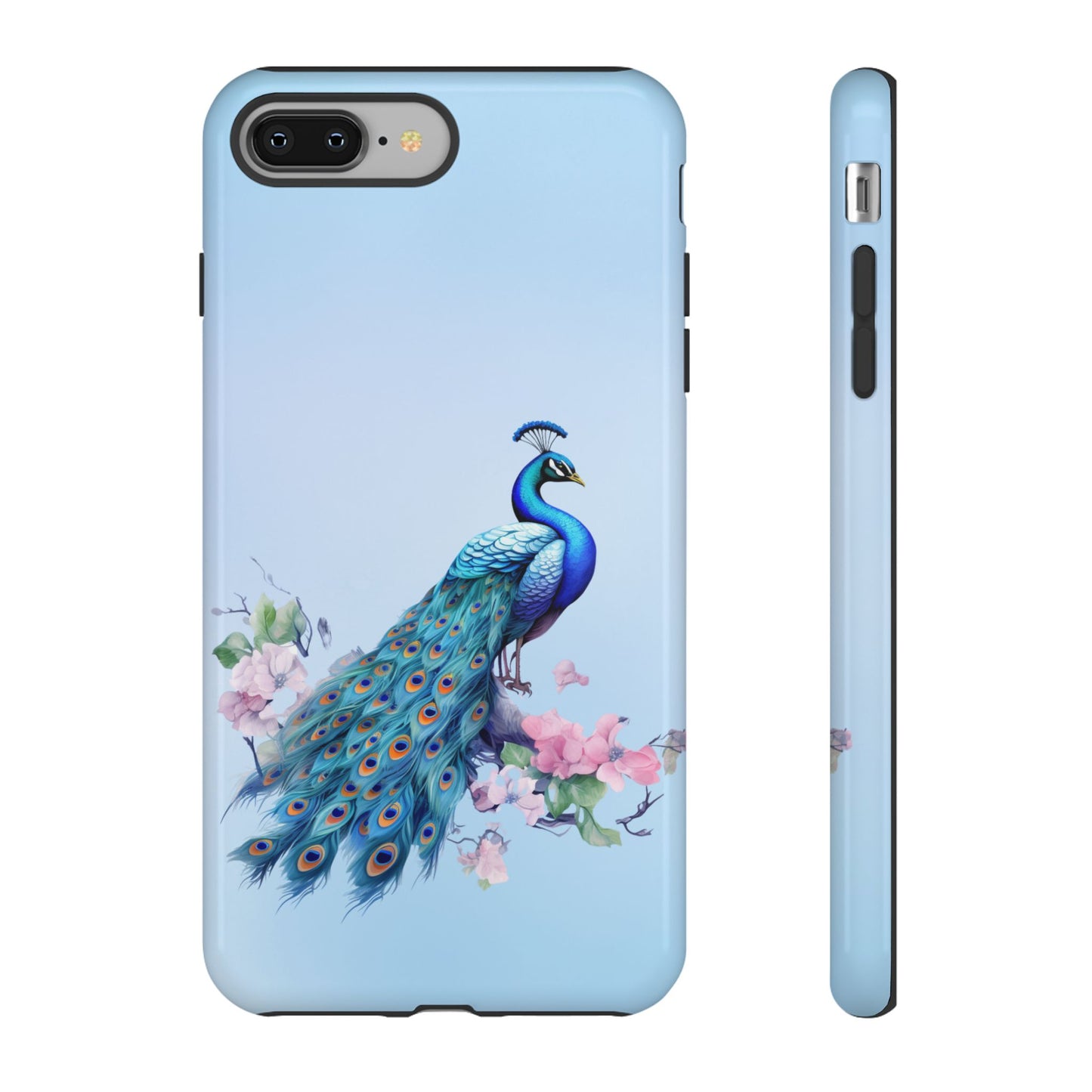 Tough Cell Phone Case - Animal - Peacock (1)