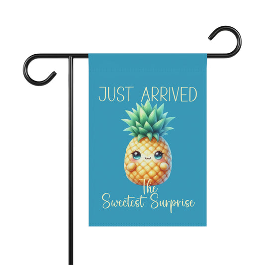 Garden Flag - Baby - Just Arrived...The Sweetest Surprise (02a)
