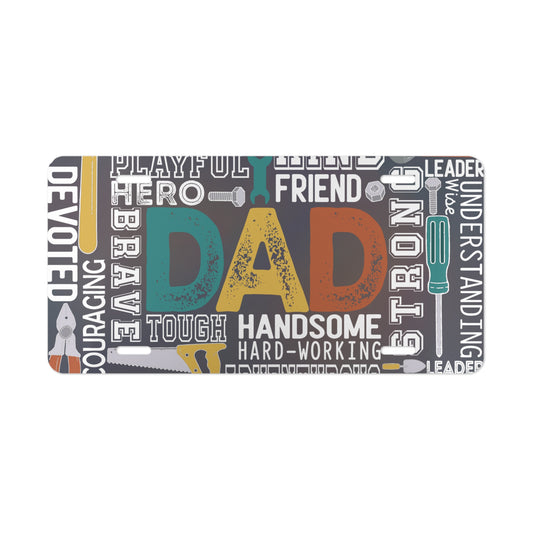 License Plate - Dad - Handyman Dad (1)