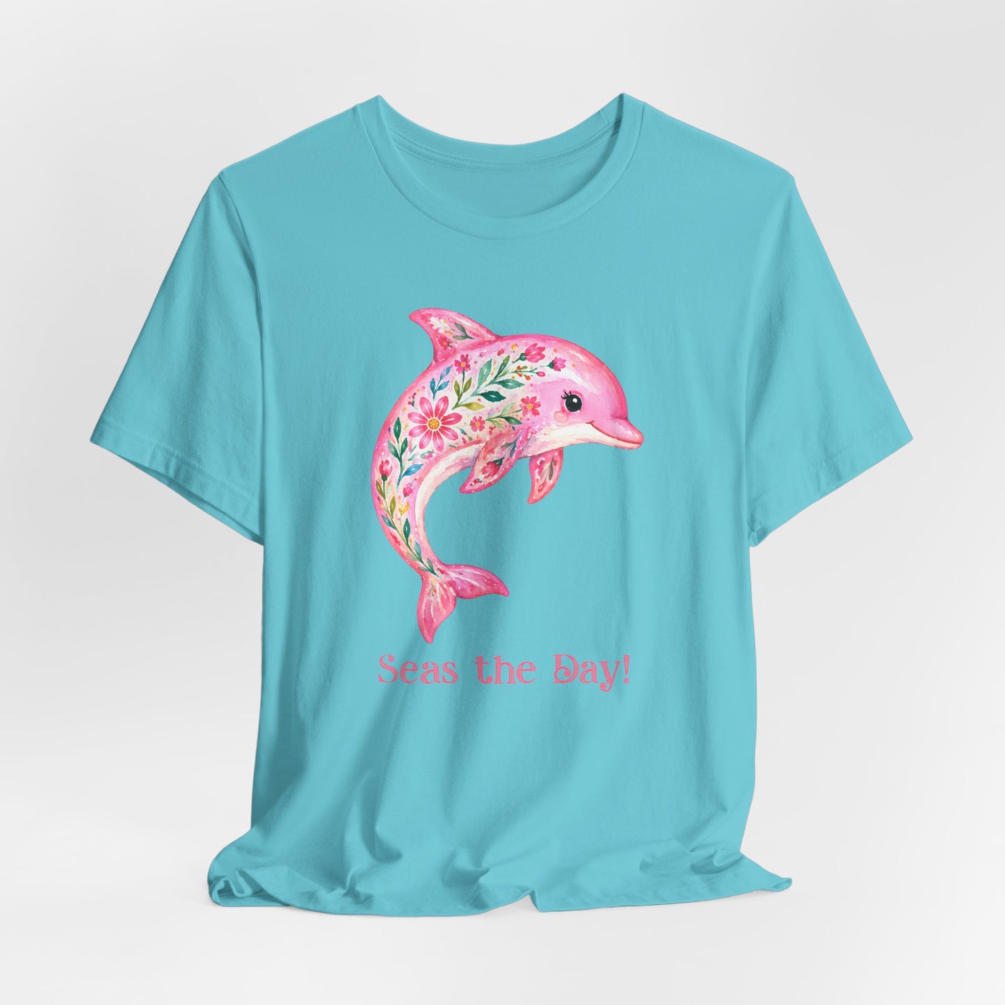 T-Shirt - Animal - Seas the Day Dolphin (01)