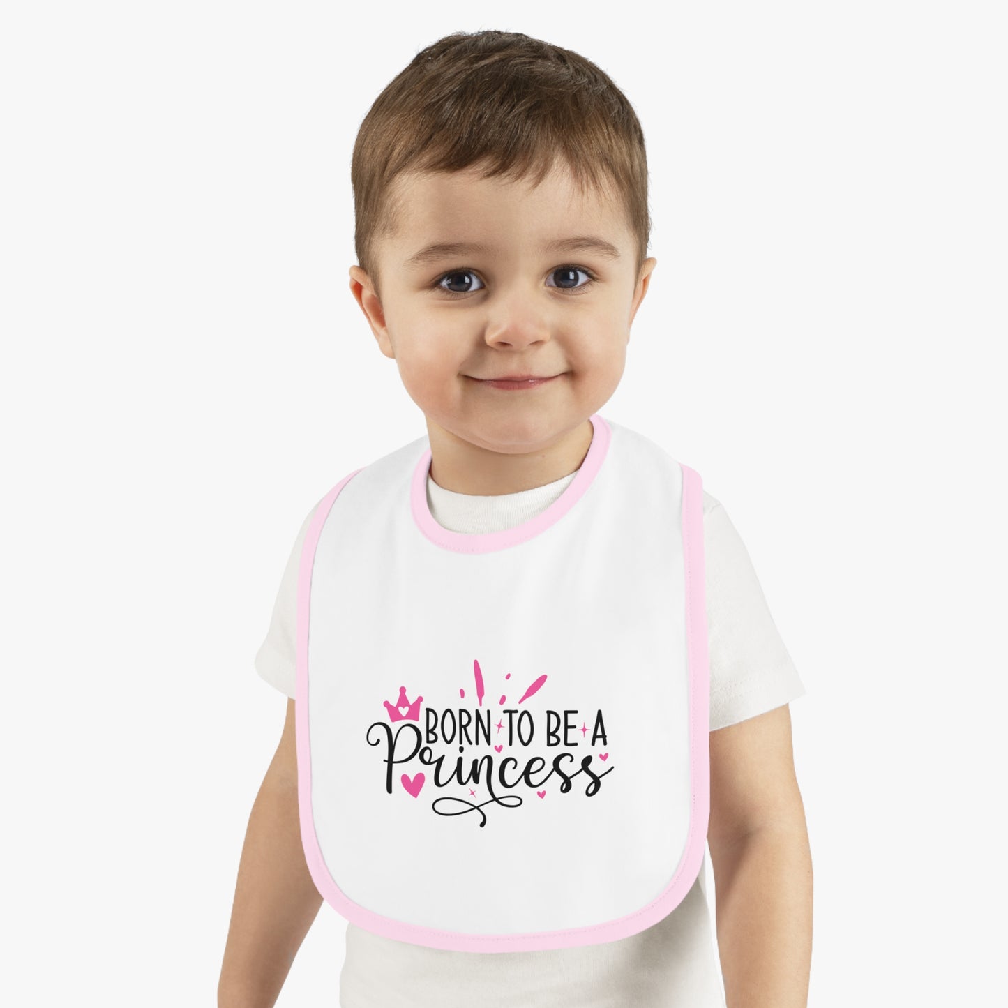 Baby Bib - Born to be Princess (1)