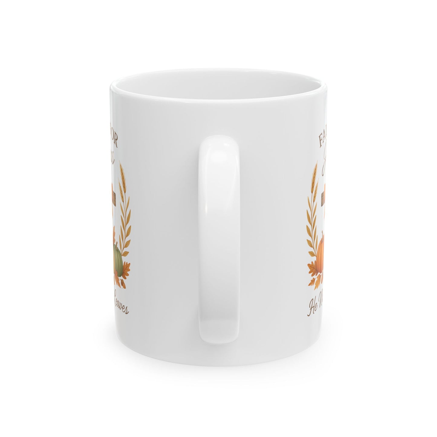 Ceramic Mug - Faith - Fall for Jesus (01 Autumn)