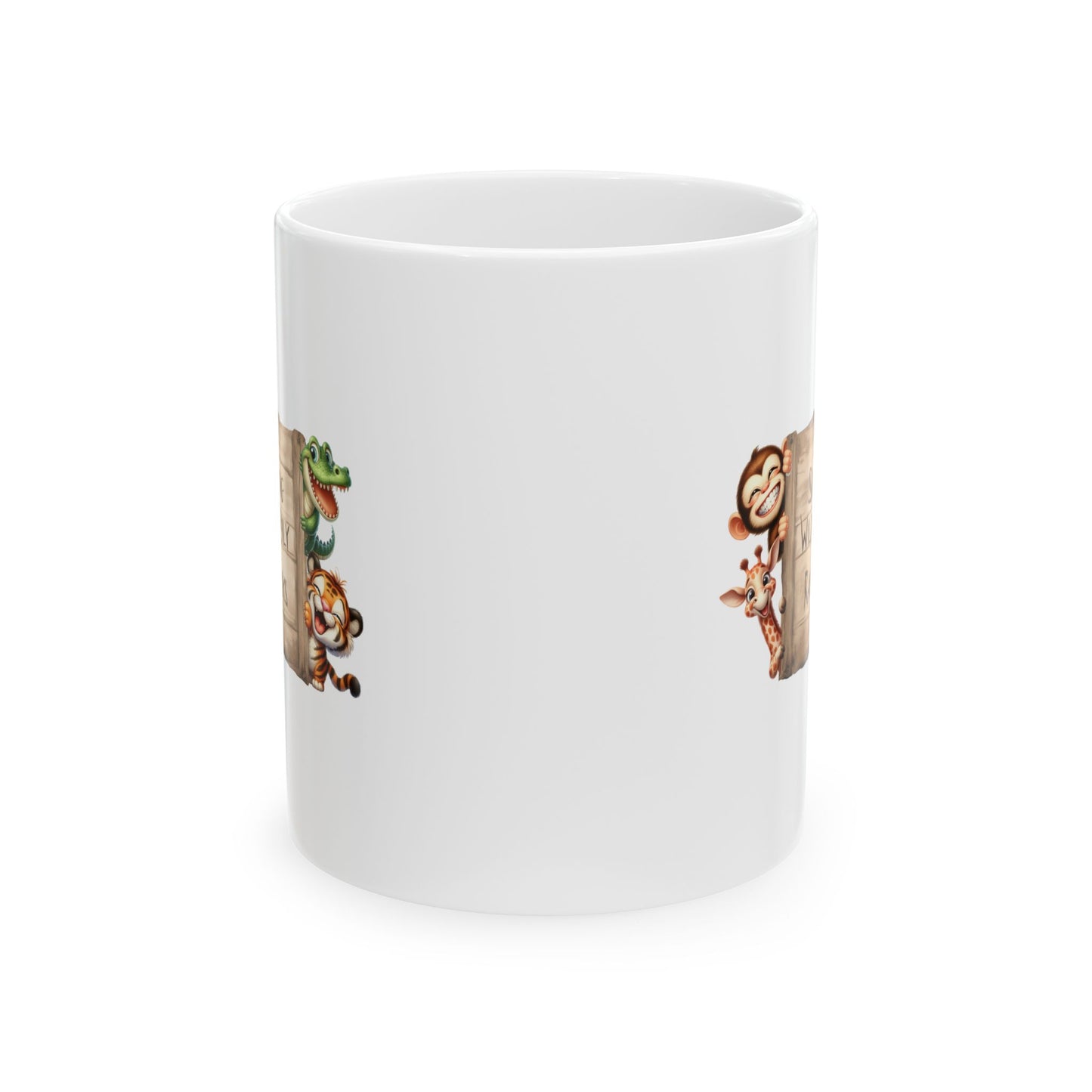 Ceramic Mug - Supporting Wildlife Daily by Raising Boys