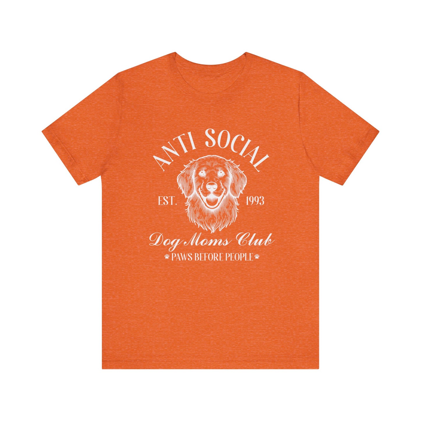 T-Shirt - Animal Lover - Anti-Social Dog Moms Club (1b)