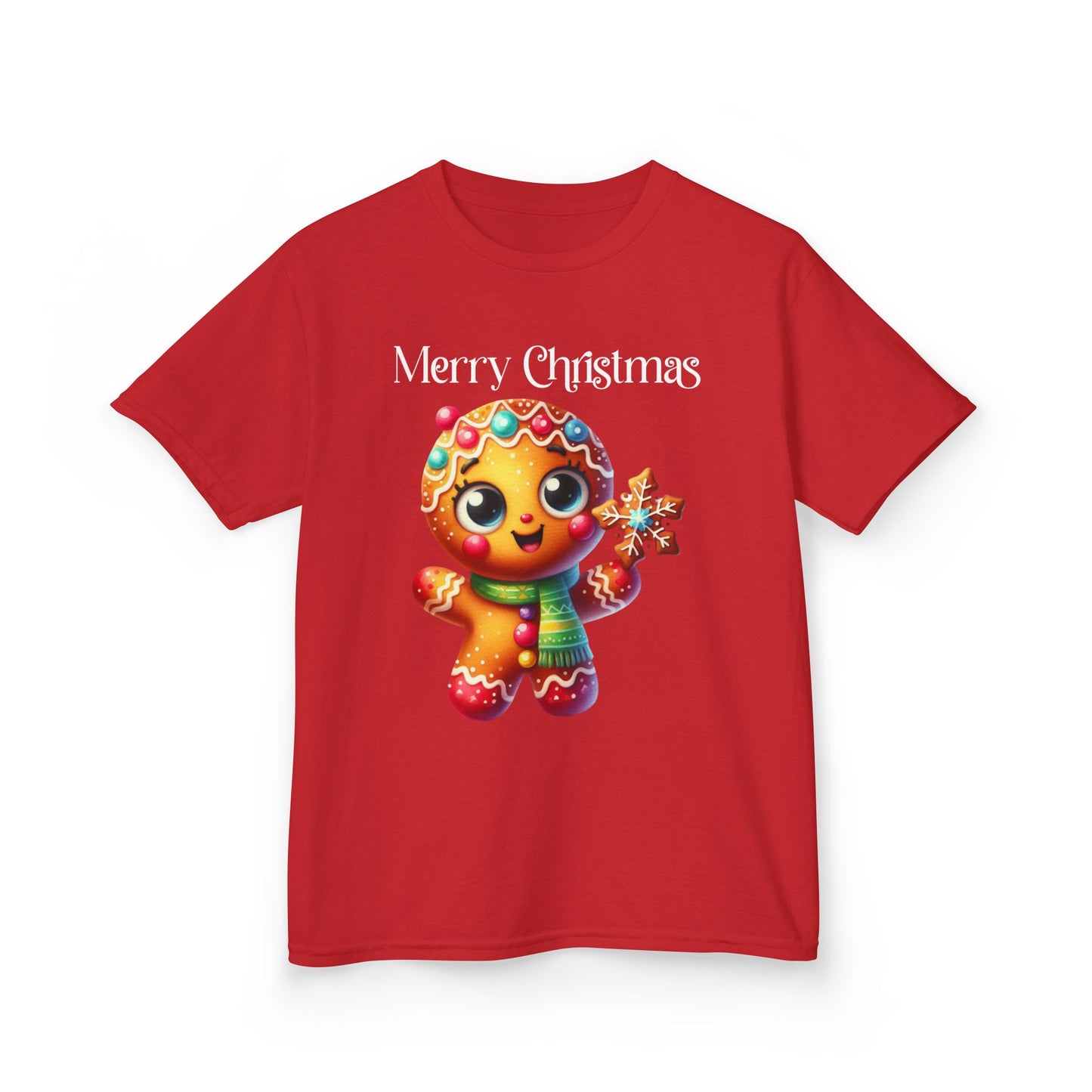 Child Tee - Christmas - Gingerbread - Merry Christmas (03a)