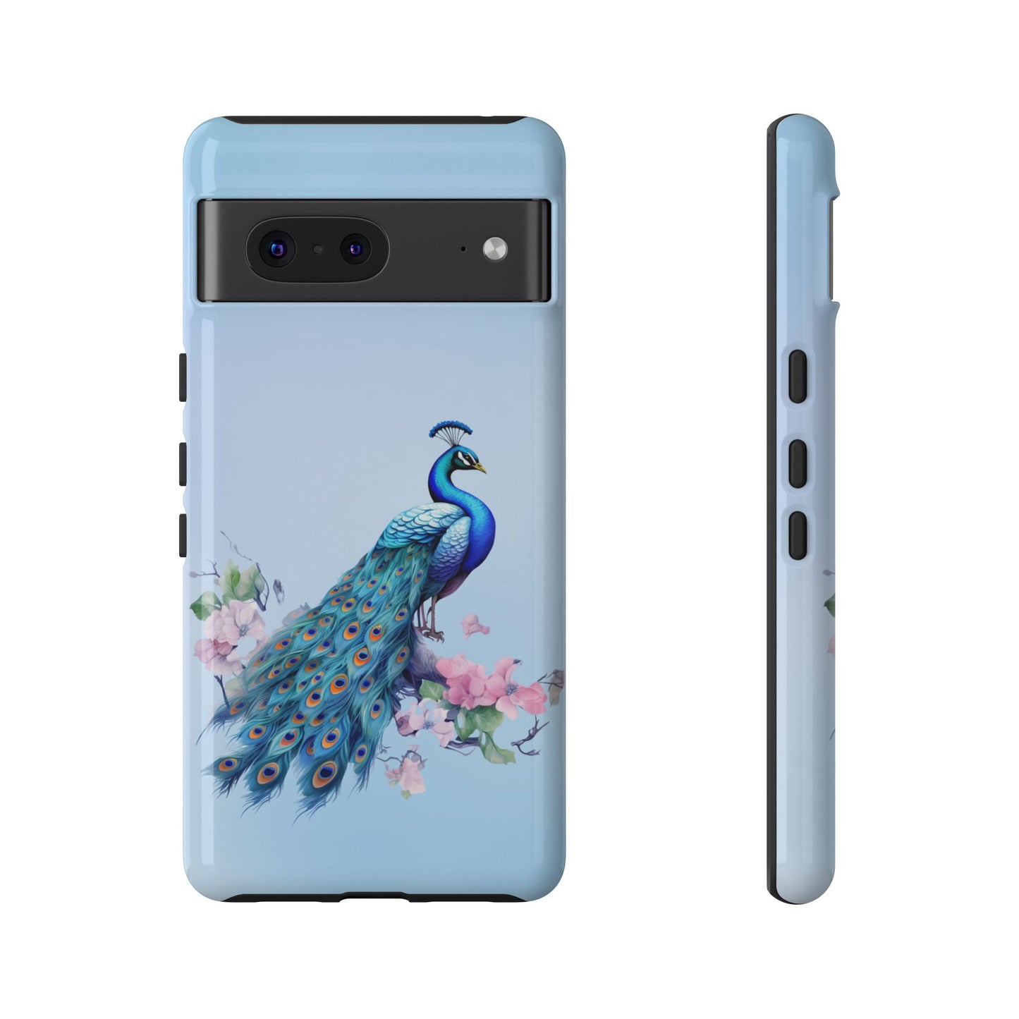 Tough Cell Phone Case - Animal - Peacock (1)