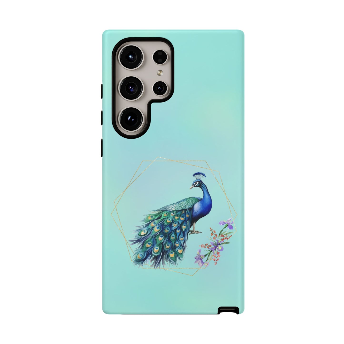 Tough Cell Phone Case - Animal - Peacock (2)